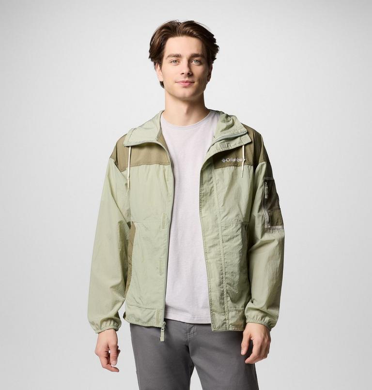 Cortavientos Challenger II para hombre, Color: Safari, Stone Green, image 7