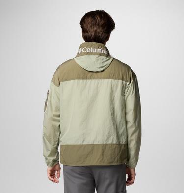 Men's Challenger II Windbreaker, Color: Safari, Stone Green, image 2