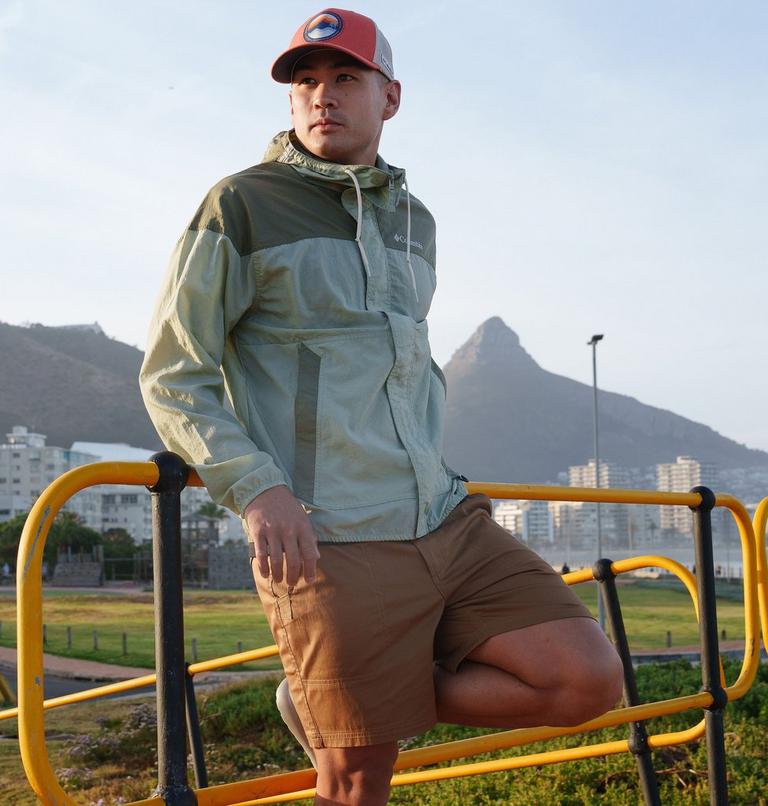 Cortavientos Challenger II para hombre, Color: Safari, Stone Green, image 8