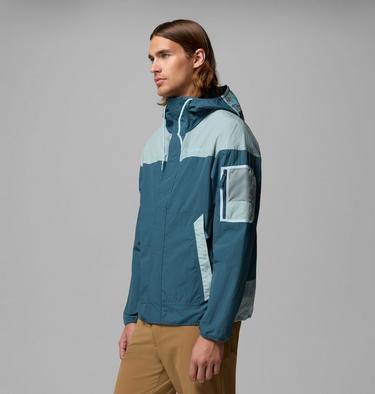 Men's Challenger II Windbreaker, Color: Everblue, Crushed Blue, image 16