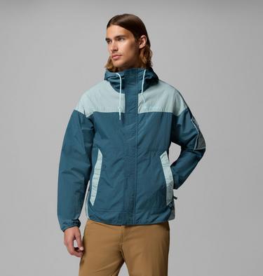 Men's Challenger II Windbreaker, Color: Everblue, Crushed Blue, image 7