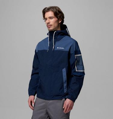 Coupe-vent Challenger II Homme, Color: Collegiate Navy, Dark Mountain, image 4