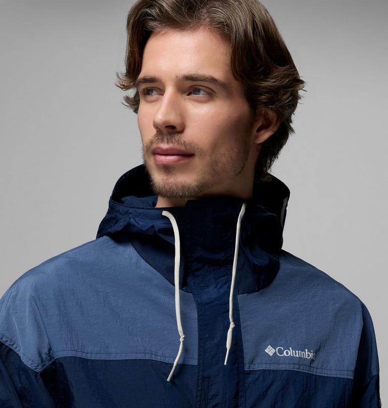 Cortavientos Challenger II para hombre, Color: Collegiate Navy, Dark Mountain, image 6