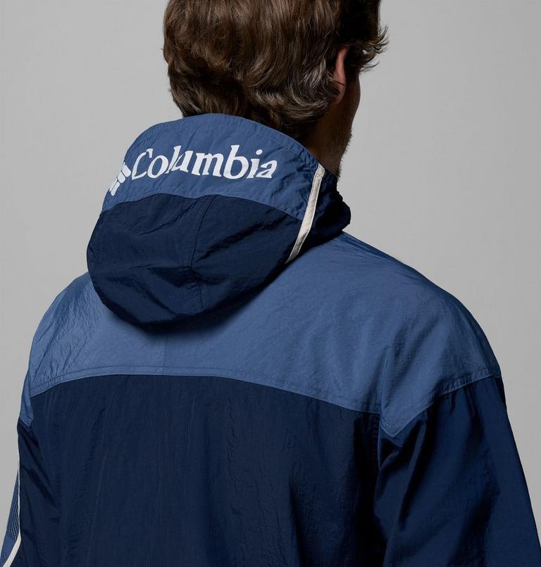 Cortavientos Challenger II para hombre, Color: Collegiate Navy, Dark Mountain, image 7