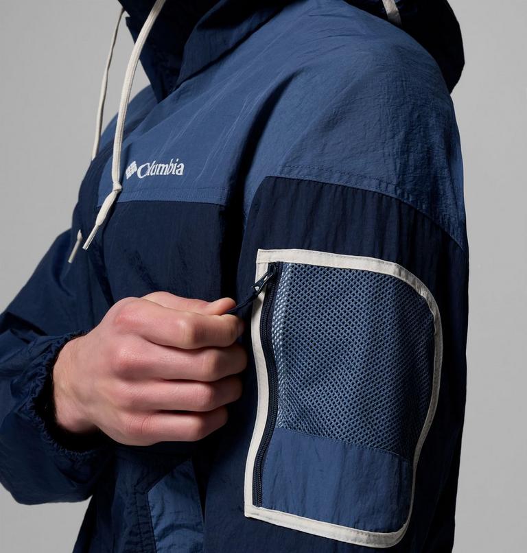 Cortavientos Challenger II para hombre, Color: Collegiate Navy, Dark Mountain, image 8