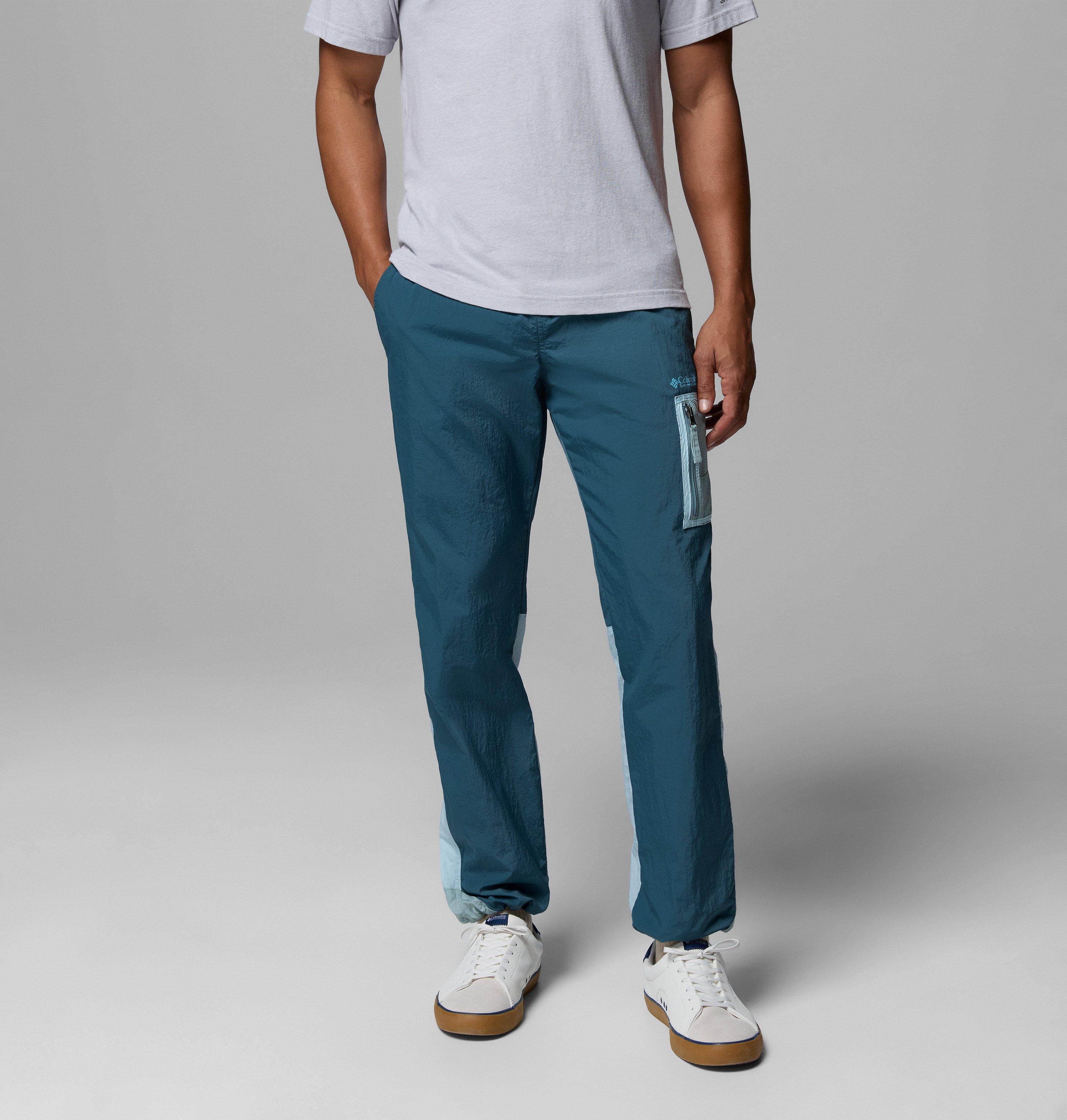 Columbia Sportswear Unisex Blue Columbia - Challenger™ Windbreaker Trousers - Ever, Crushed Marine Light Xxl