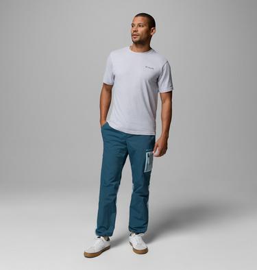 Pantaloni antivento Challenger da uomo, Color: Everblue, Crushed Blue, Marine Light, image 2