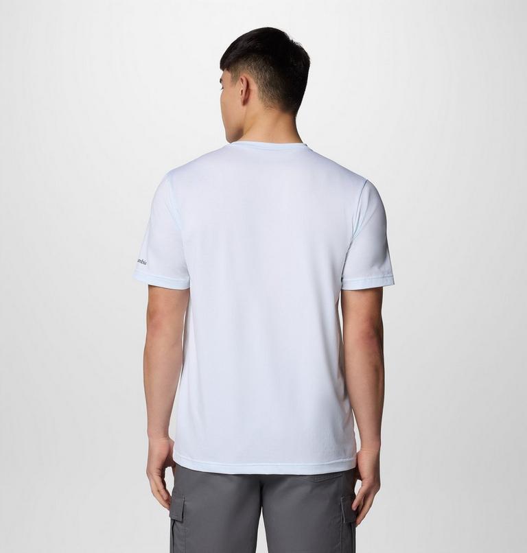 Ice Lake II SS Tee, Color: White, Peak Direction, image 2