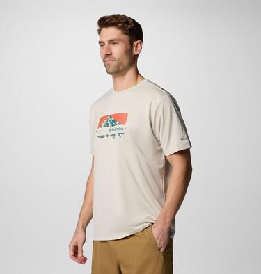 T-shirt tecnica Ice Lake II da uomo, Color: Dark Stone, Peak Direction, image 4