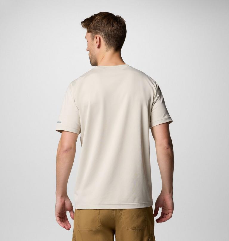 Men's Ice Lake II Technical T-Shirt, Color: Dark Stone, Peak Direction, image 3