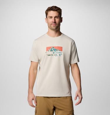 T-shirt tecnica Ice Lake II da uomo, Color: Dark Stone, Peak Direction, image 1