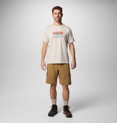 T-shirt tecnica Ice Lake II da uomo, Color: Dark Stone, Peak Direction, image 2