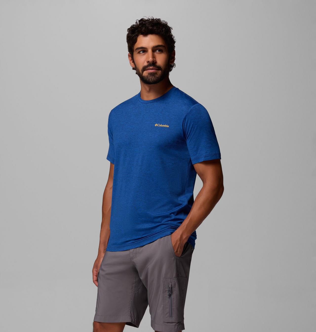 T-shirt à manches courtes avec imprimé dans le dos Kwick Hike™ pour homme 4