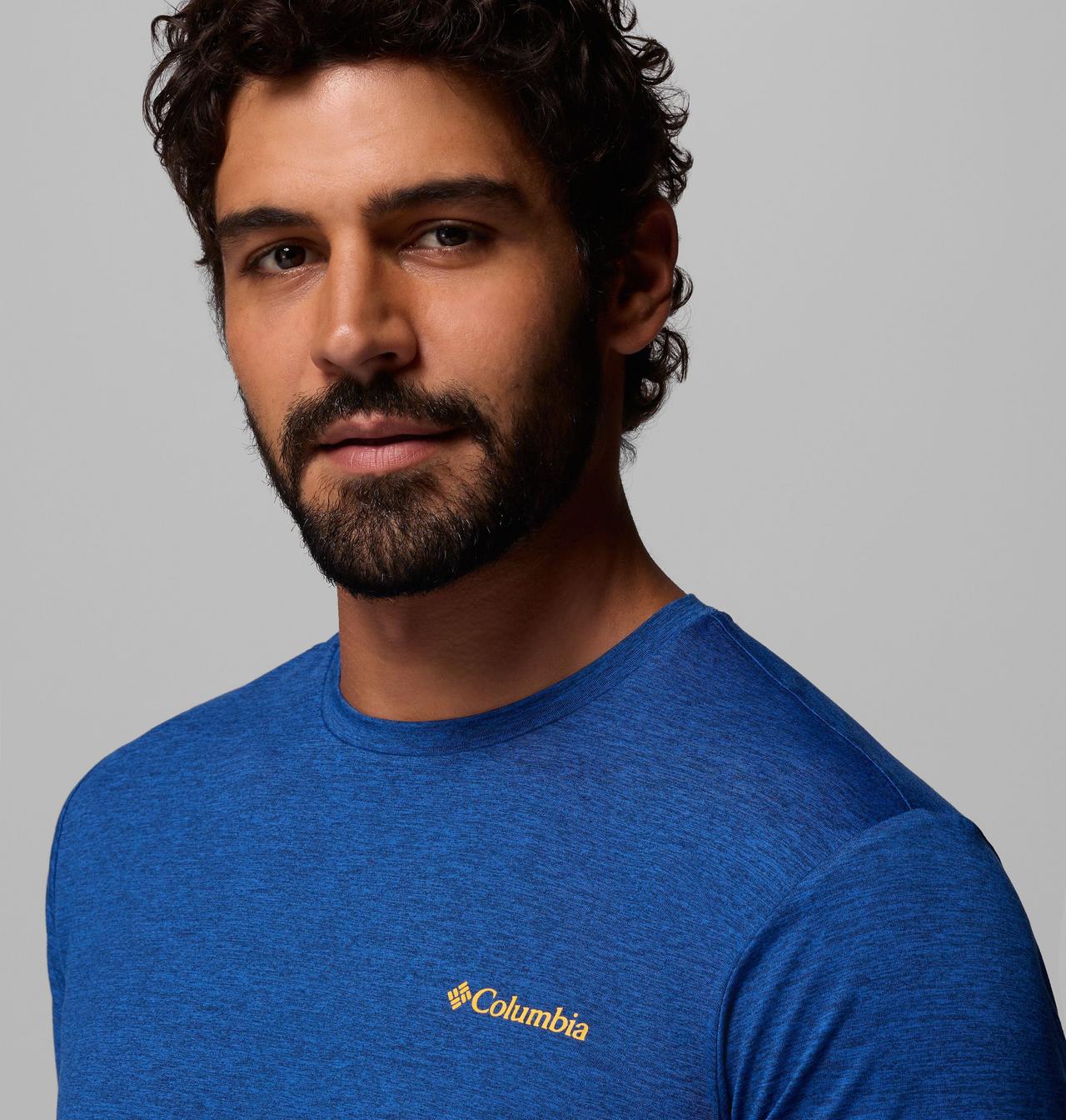 T-shirt à manches courtes avec imprimé dans le dos Kwick Hike™ pour homme 5