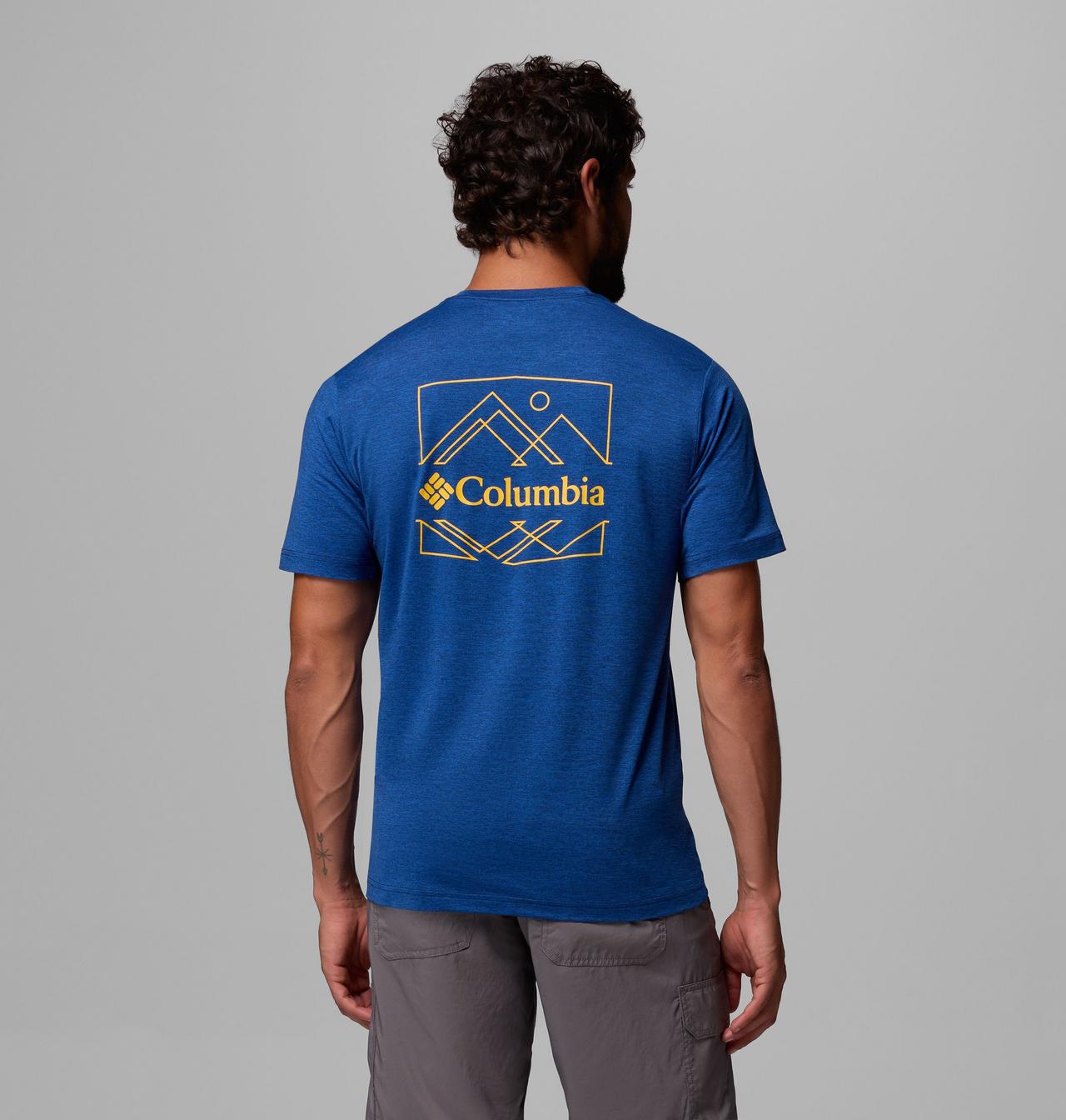 T-shirt à manches courtes avec imprimé dans le dos Kwick Hike™ pour homme 3