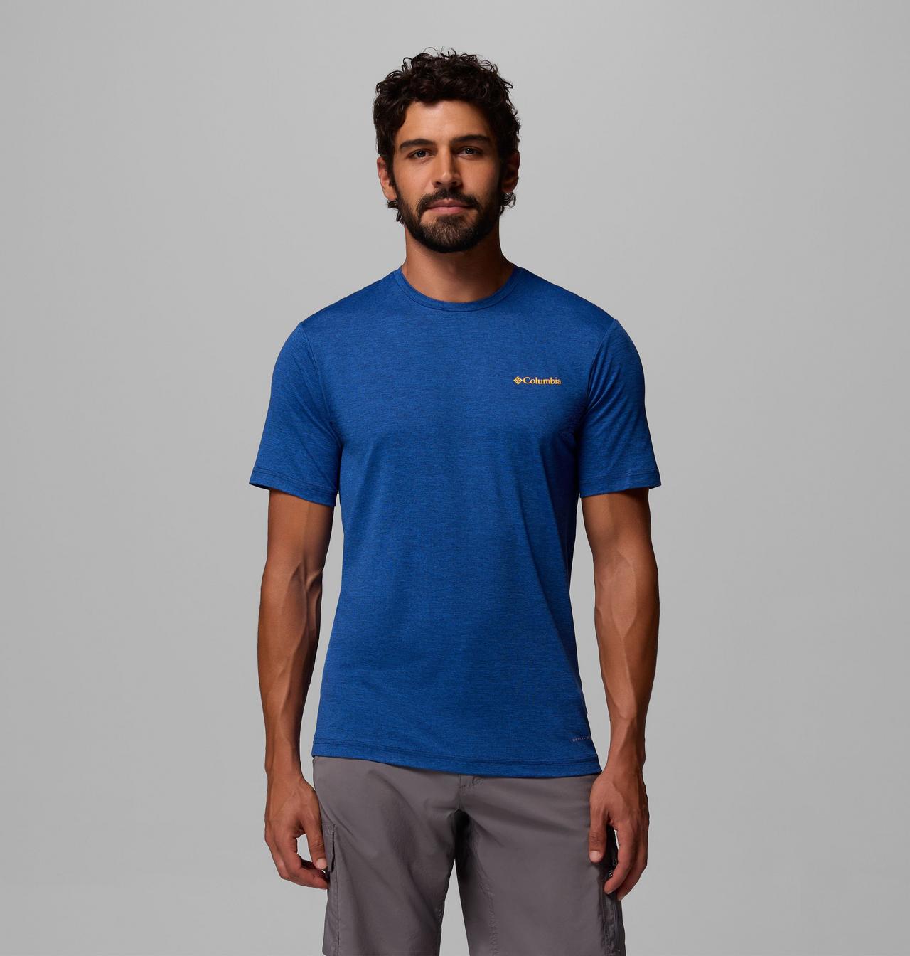T-shirt à manches courtes avec imprimé dans le dos Kwick Hike™ pour homme 1
