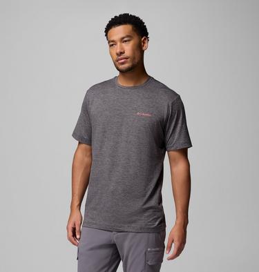 Kwick Hike Technical Graphic T-Shirt für Männer, Color: Black Heather, Linescape, image 8