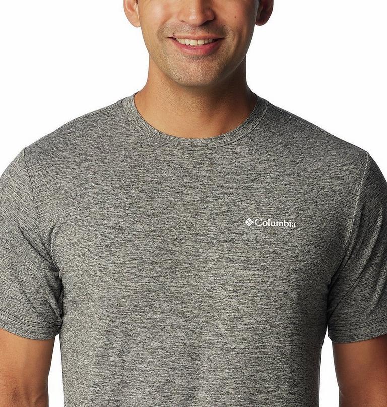 Men's Kwick Hike Technical Graphic T-Shirt, Color: Black Heather, Moonscape, image 4