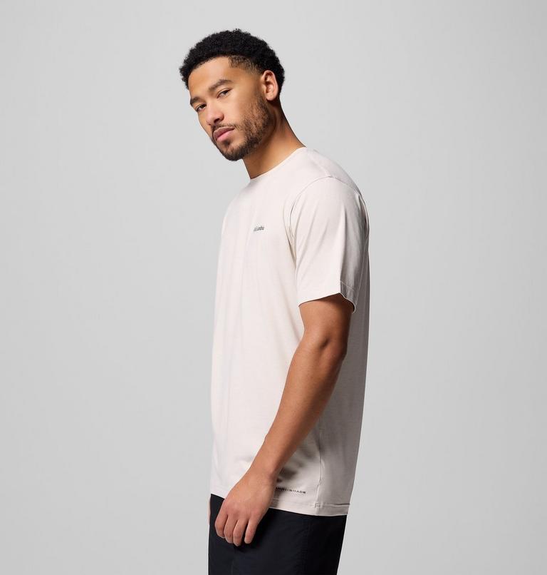 Kwick Hike Back Graphic SS Tee, Color: Dark Stone Heather, Linescape, image 4