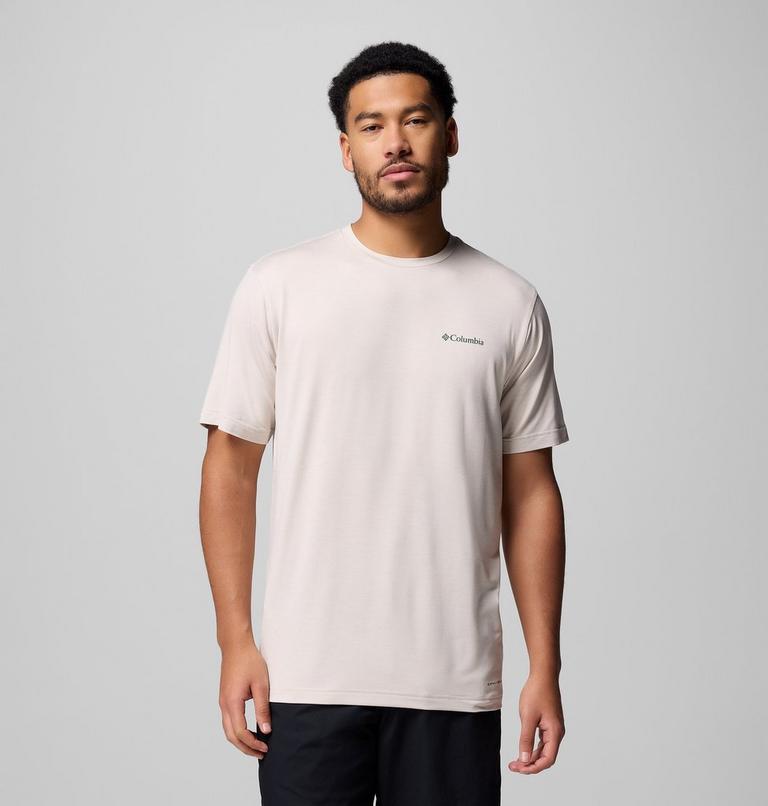 Kwick Hike Back Graphic SS Tee, Color: Dark Stone Heather, Linescape, image 3