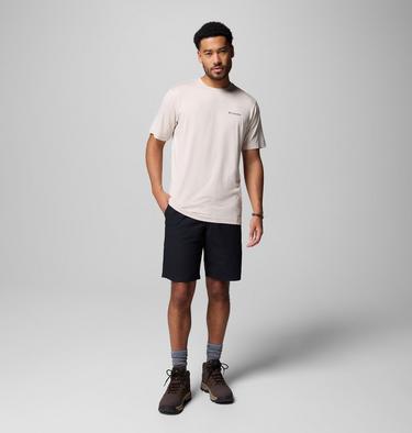 Camiseta técnica estampada Kwick Hike para hombre, Color: Dark Stone Heather, Linescape, image 8