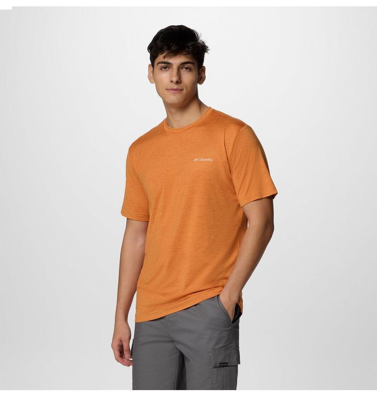 Men's Kwick Hike Technical Graphic T-Shirt, Color: Tuscan Heather, Planet Watch, image 3