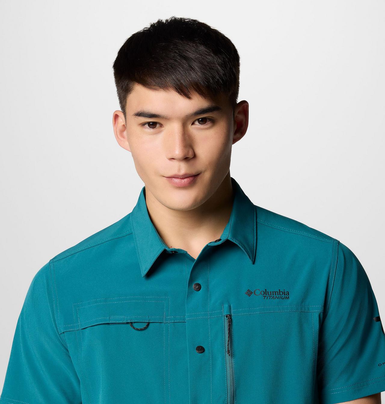 Men's Summit Valley™ Woven Short Sleeve Shirt | 364 | M 5