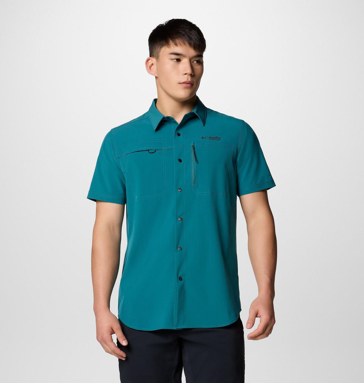 Men's Summit Valley™ Woven Short Sleeve Shirt | 364 | M 1