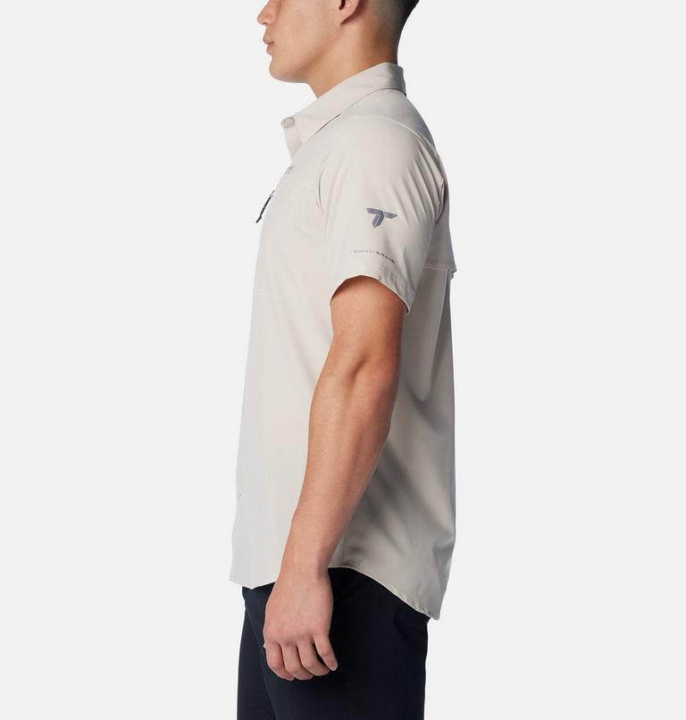 Men's Summit Valley Short Sleeve Technical Shirt, Color: Dark Stone, image 3