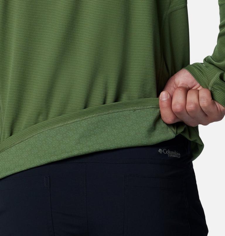 Men's Cirque River Technical Long Sleeve T-Shirt, Color: Canteen, image 6