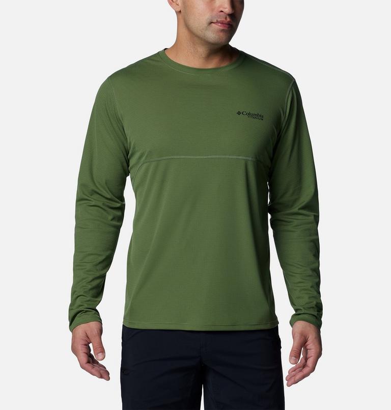 Men's Cirque River Technical Long Sleeve T-Shirt, Color: Canteen, image 1