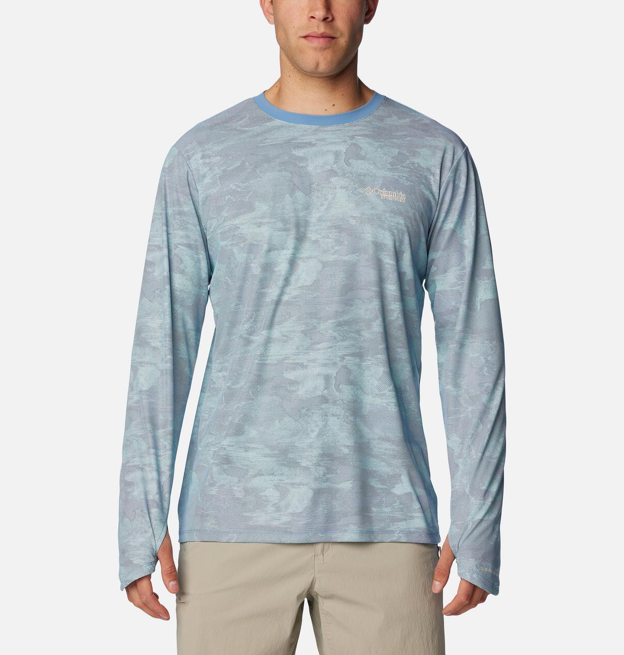 T-shirt col rond à manches longues Summit Valley™ Sun Deflector pour homme 1