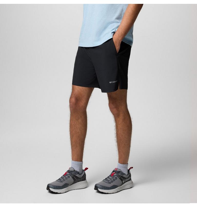 Men's Columbia Hike Colour Block Hiking Shorts, Color: Black, image 5