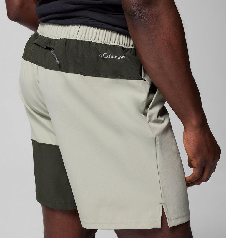 Columbia Hike Color Block Short, Color: Safari, Greenscape, image 6