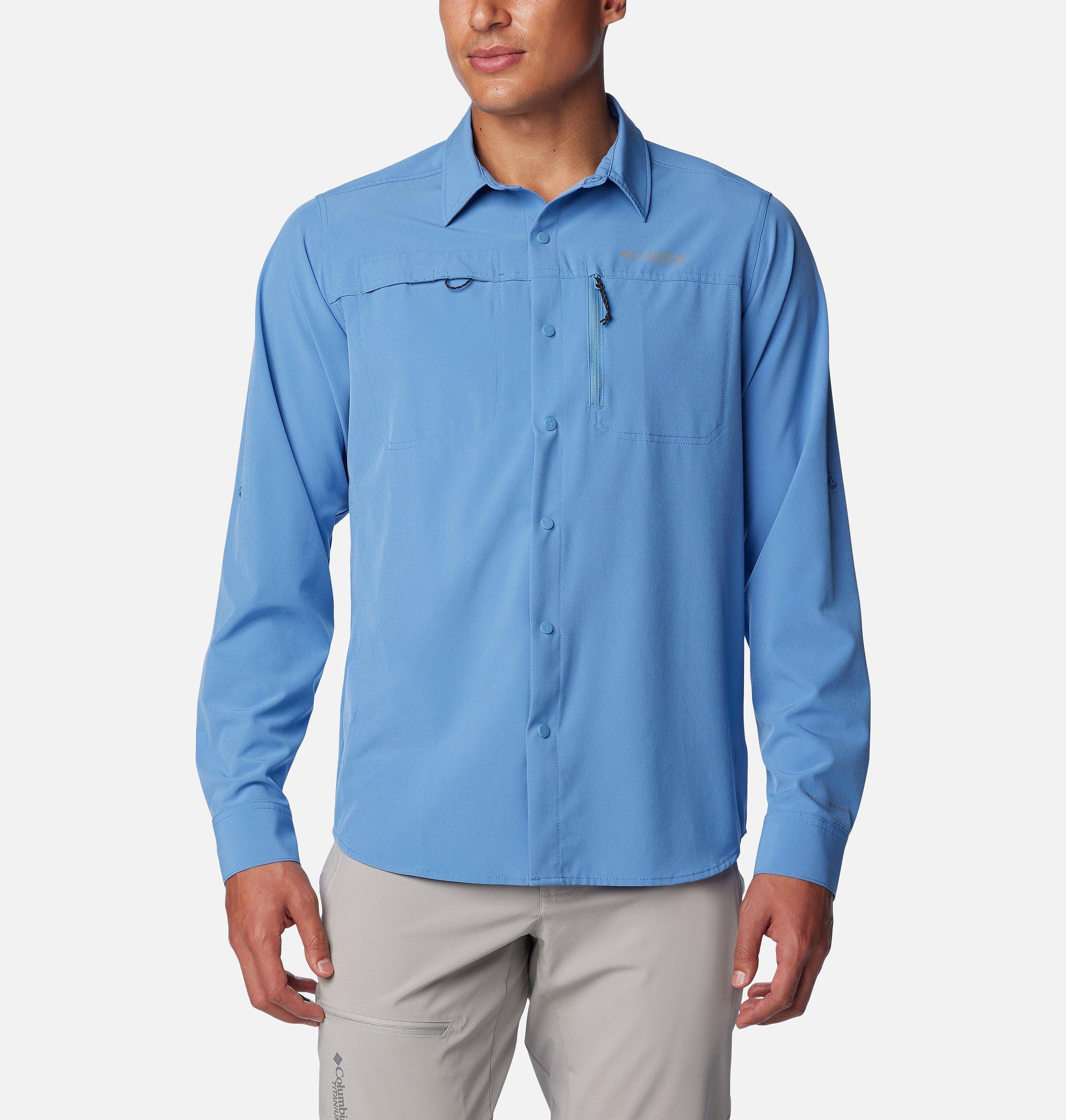 Chemise tissée à manches longues Summit Valley pour homme 1