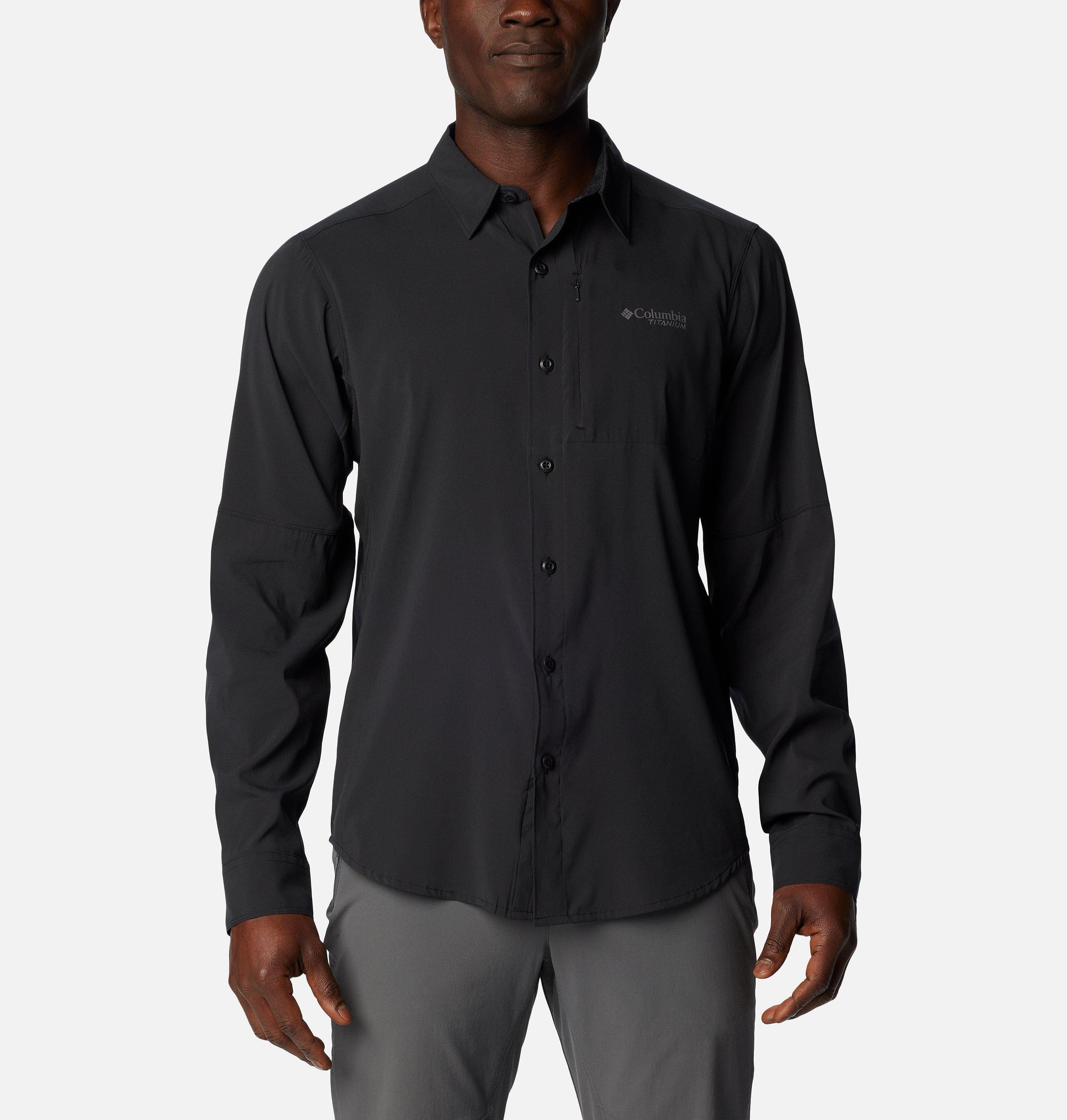 Men's Cirque River Vented Woven Long Sleeve Shirt 1
