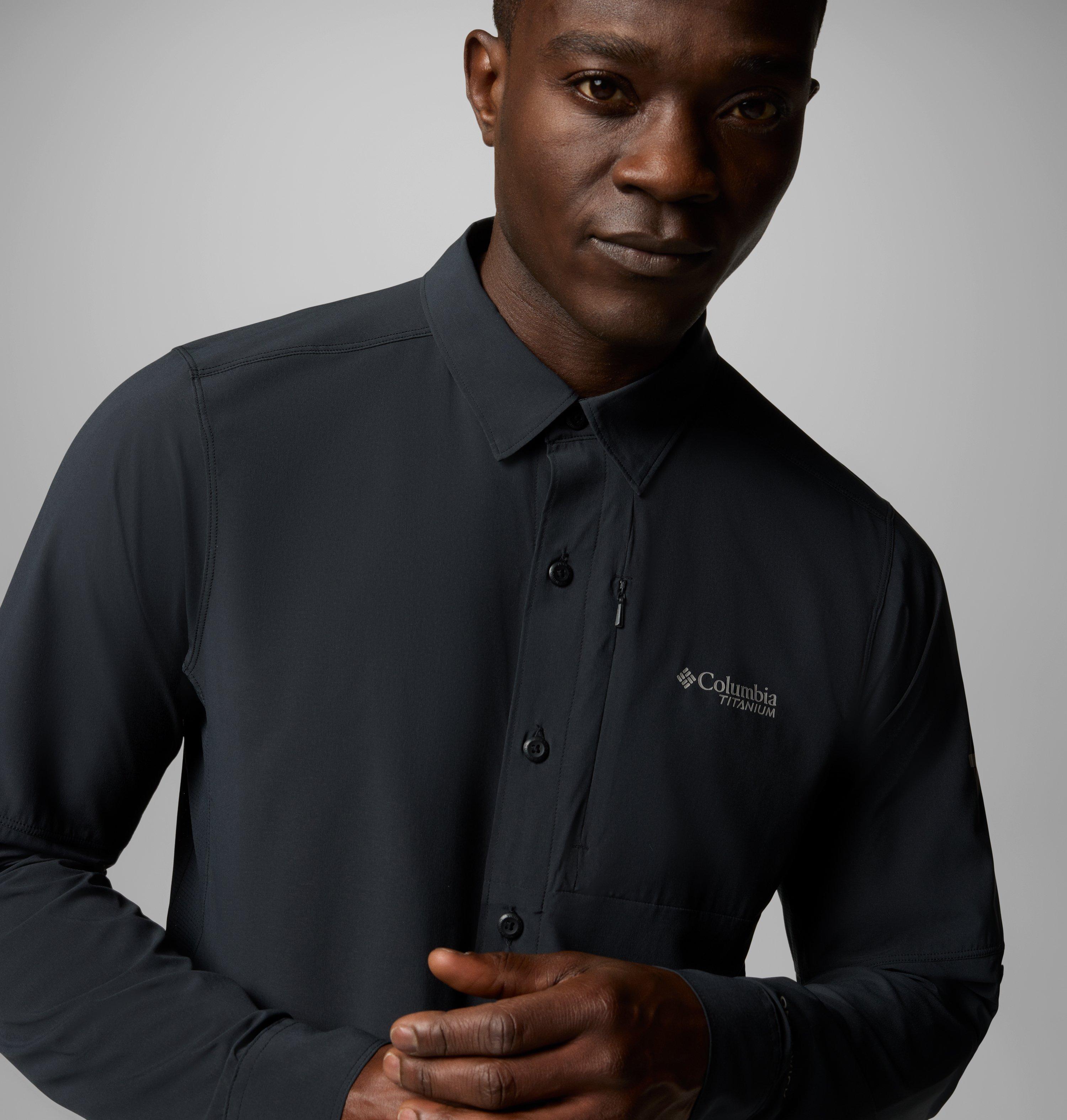 Men's Cirque River Vented Woven Long Sleeve Shirt 5