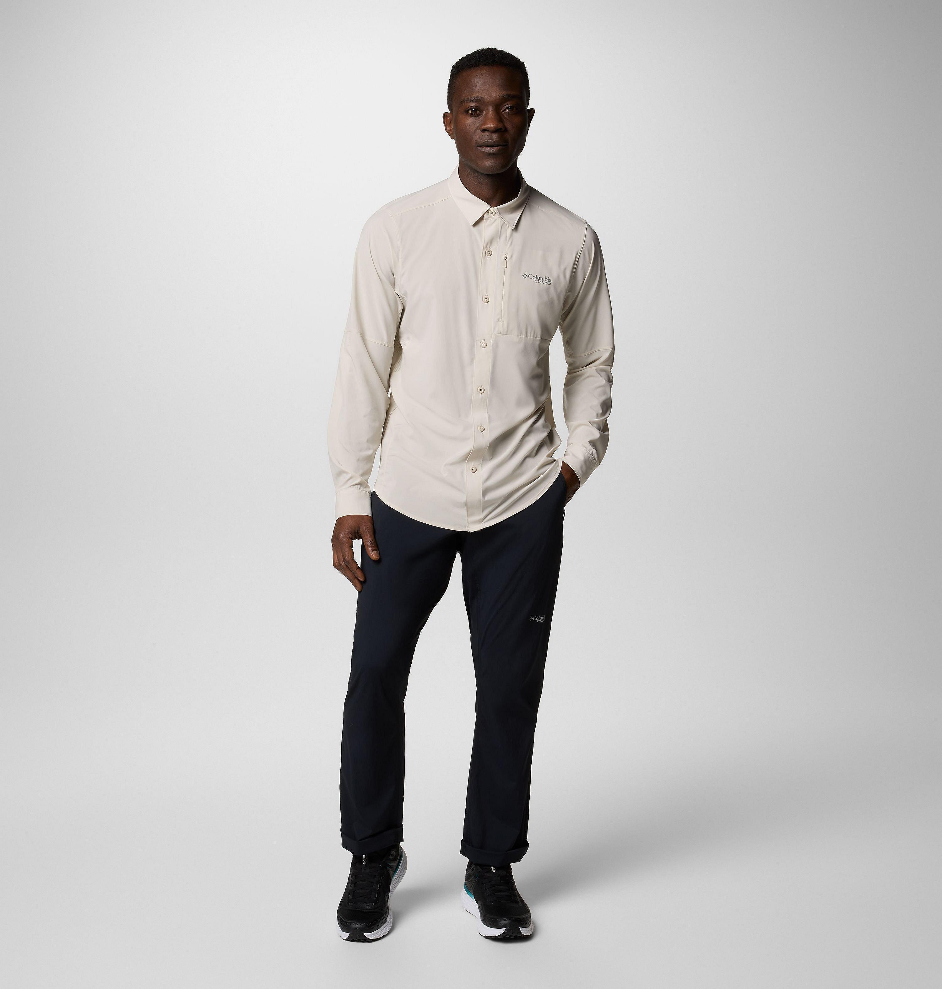 Men's Cirque River Vented Woven Long Sleeve Shirt 2