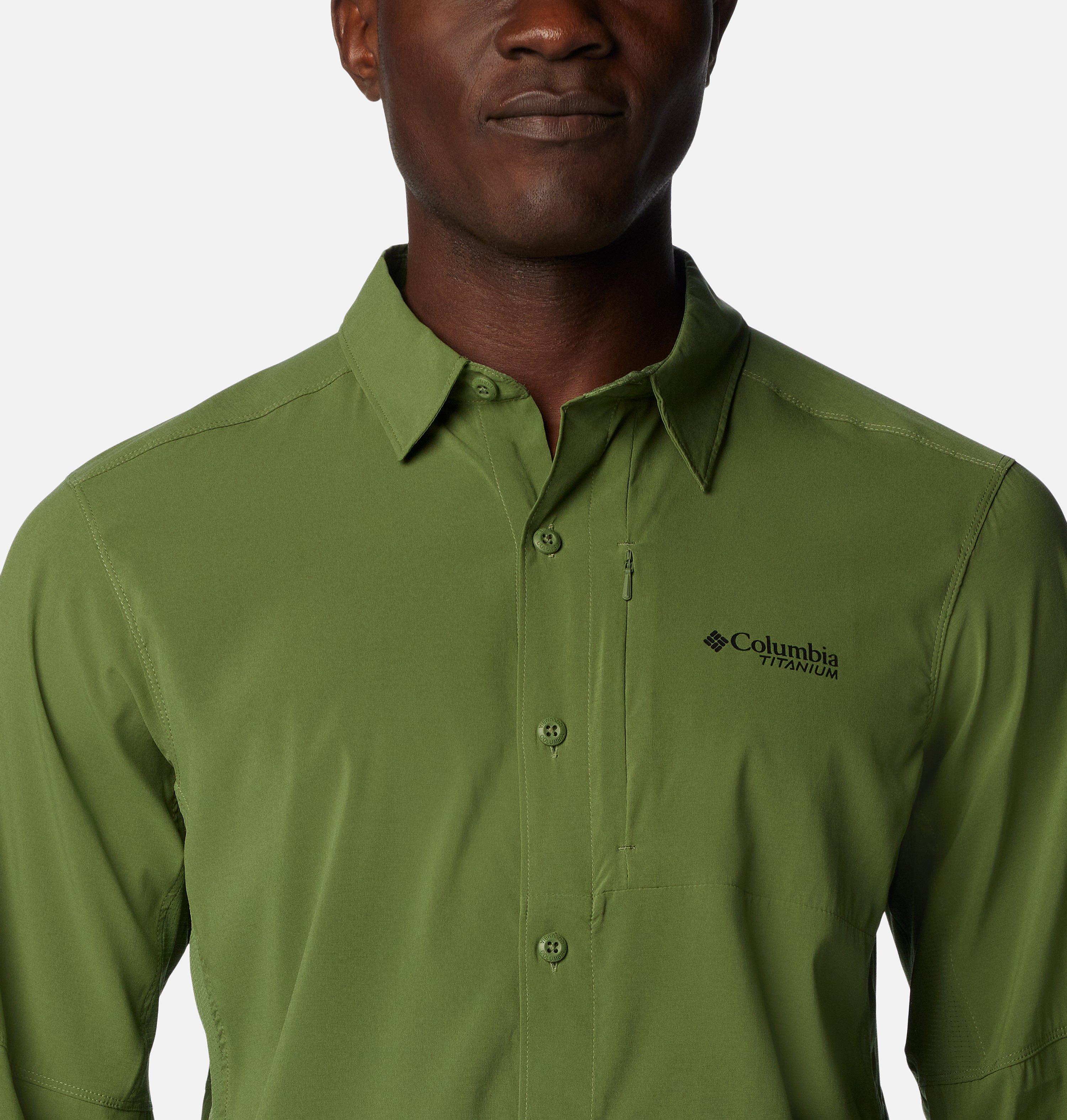Men's Cirque River Vented Woven Long Sleeve Shirt 4