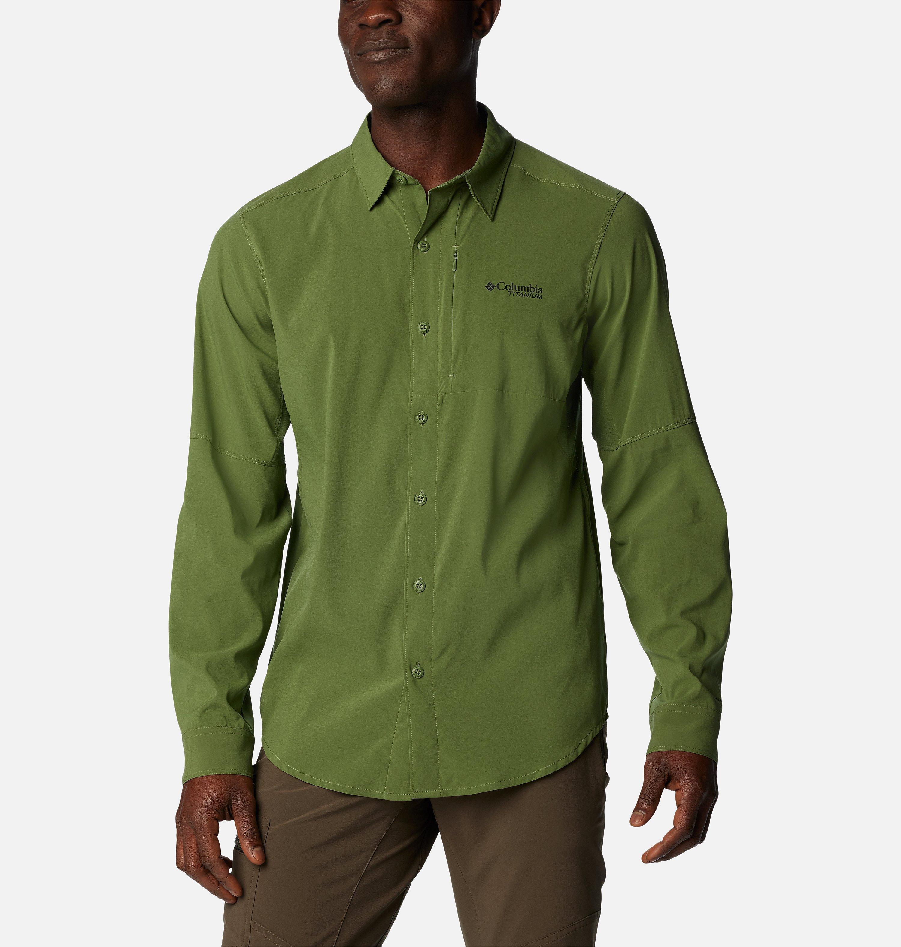 Men's Cirque River Vented Woven Long Sleeve Shirt 1