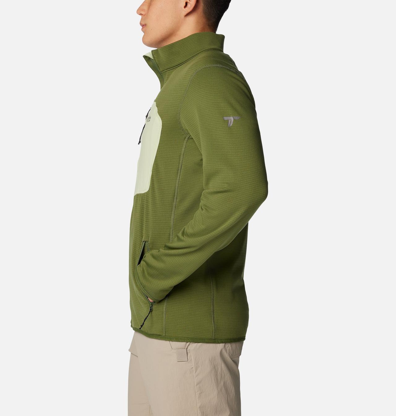 Manteau à fermeture éclair en tissu polaire quadrillé Triple Canyon™ pour homme 3