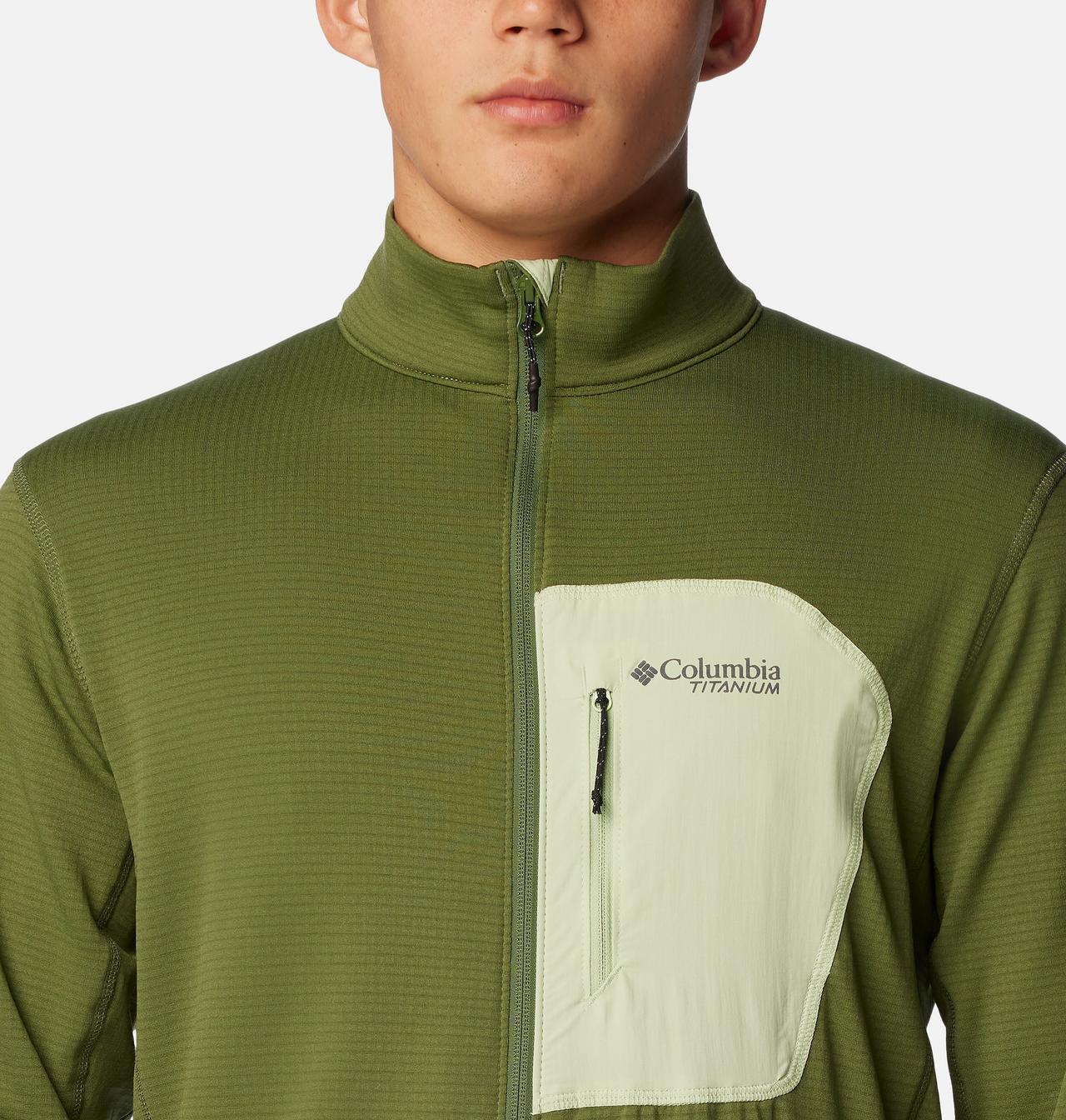 Manteau à fermeture éclair en tissu polaire quadrillé Triple Canyon™ pour homme 4