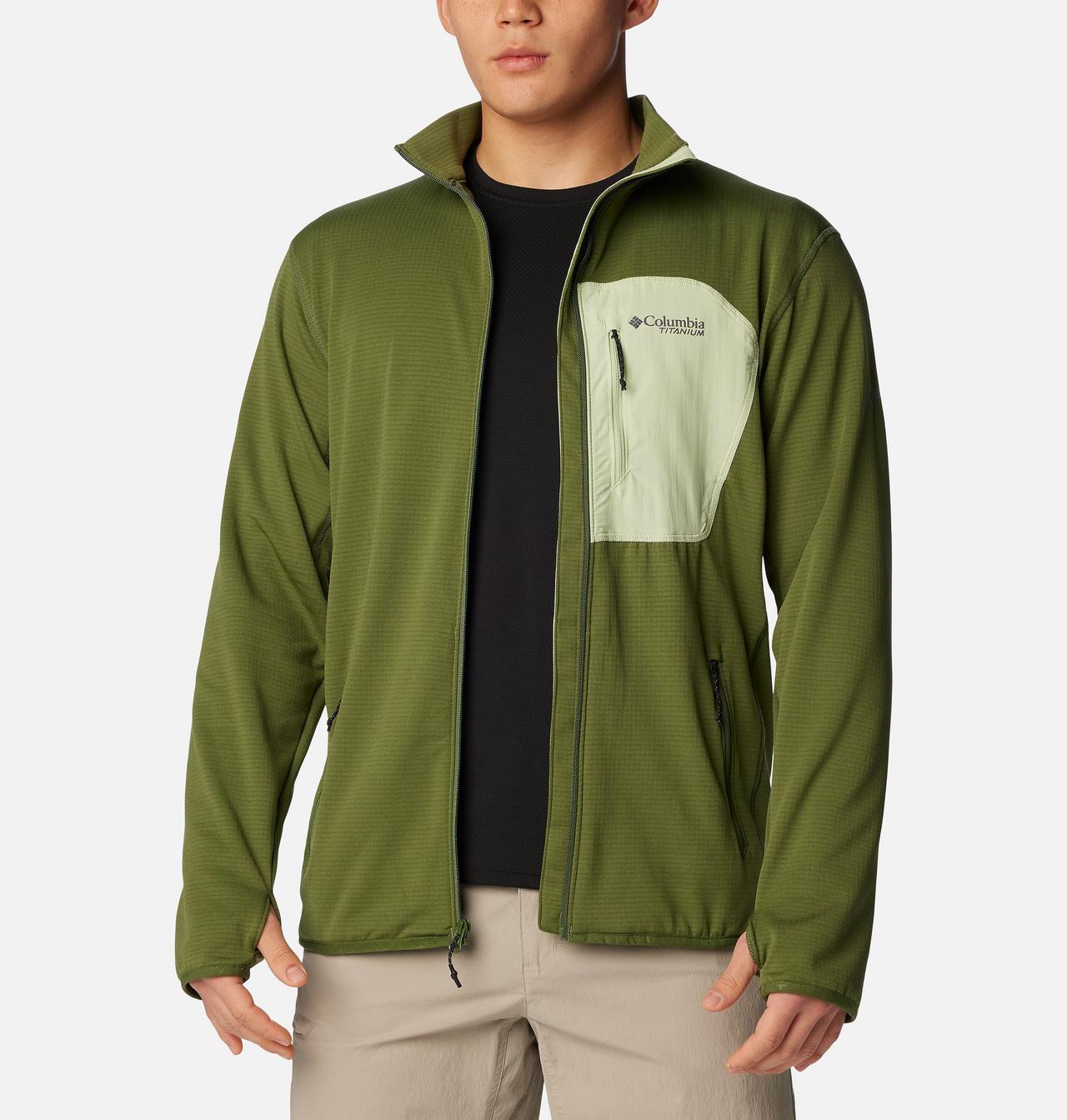 Manteau à fermeture éclair en tissu polaire quadrillé Triple Canyon™ pour homme 9