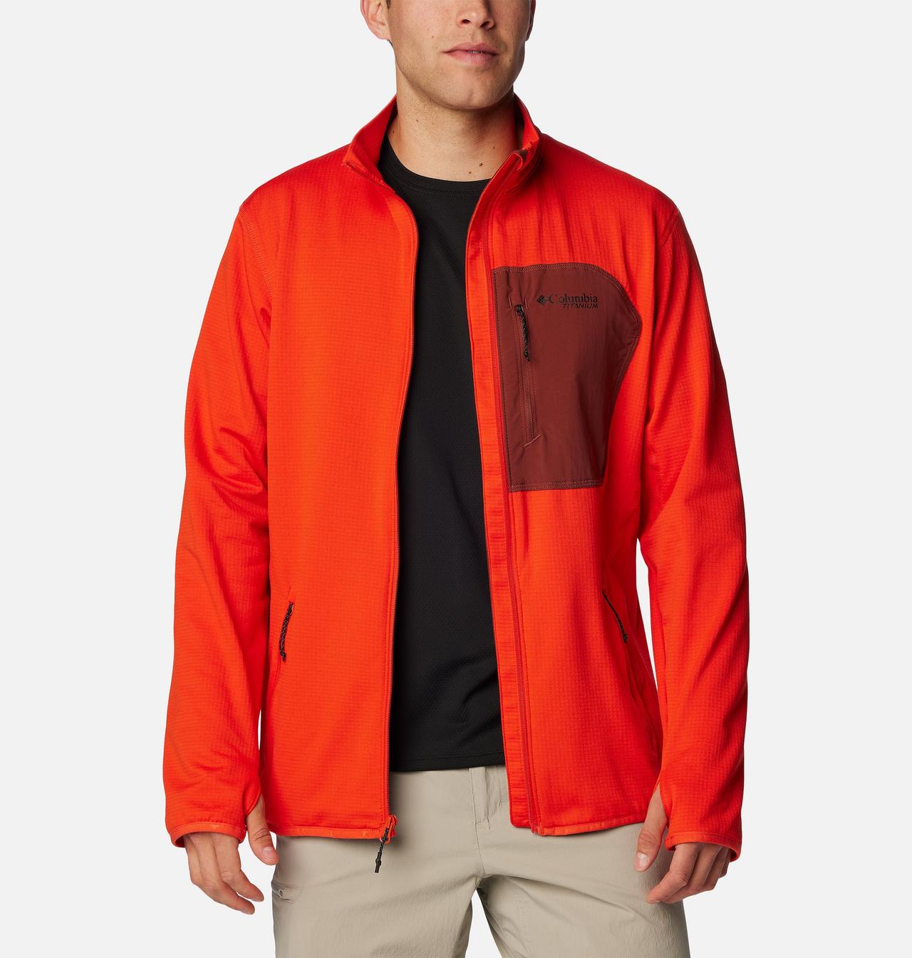 Men's Triple Canyon Grid Fleece Full Zip Jacket | Columbia