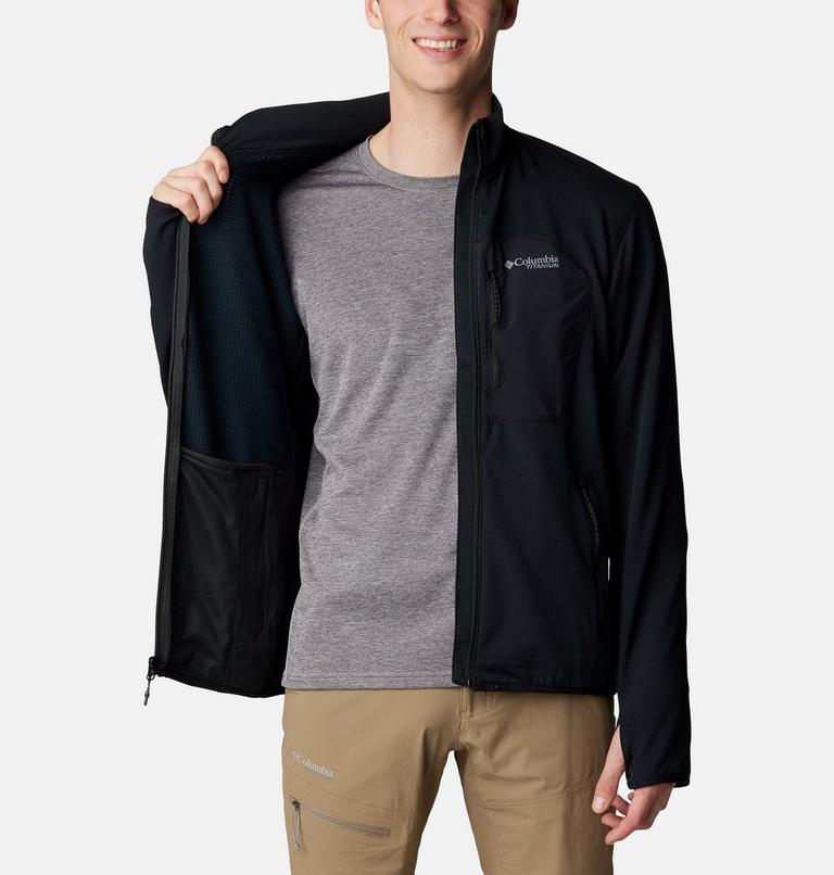 Men's Triple Canyon Grid Fleece, Color: Black, image 5