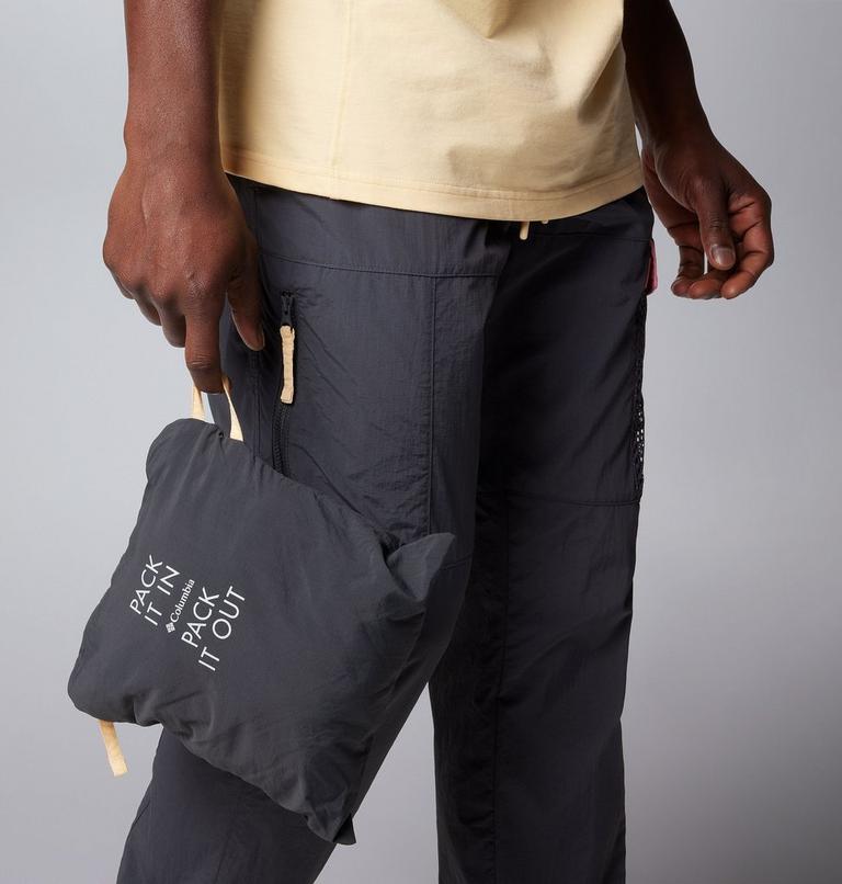 Men's Painted Peak Windbreaker, Color: Shark, Pink Agave, image 10