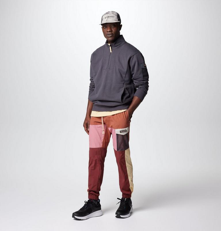 Men's Painted Peak Wind Pants, Color: Spice, Auburn, Pink Agave, image 3