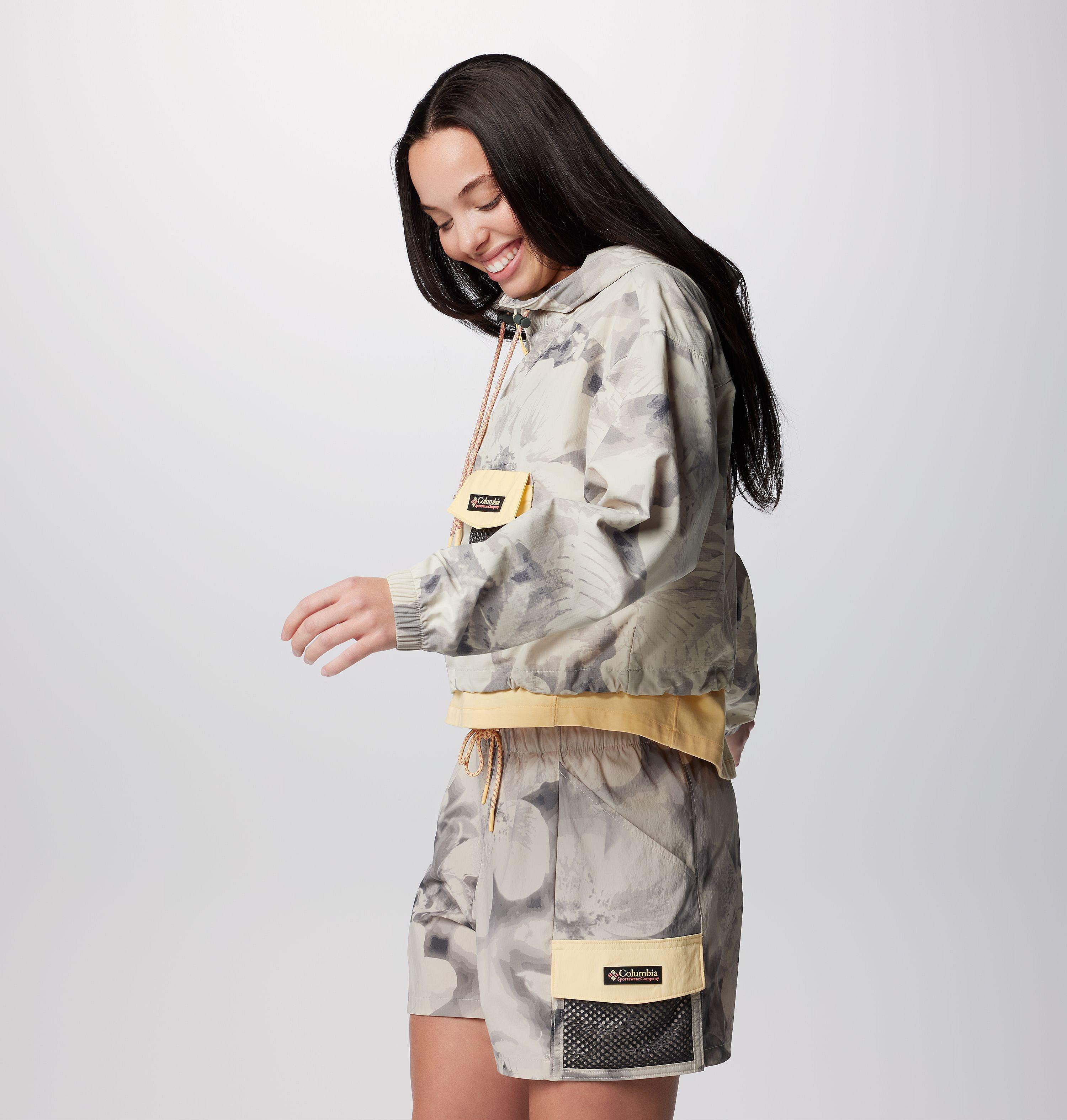 Women's Painted Peak Cropped Wind Jacket 4