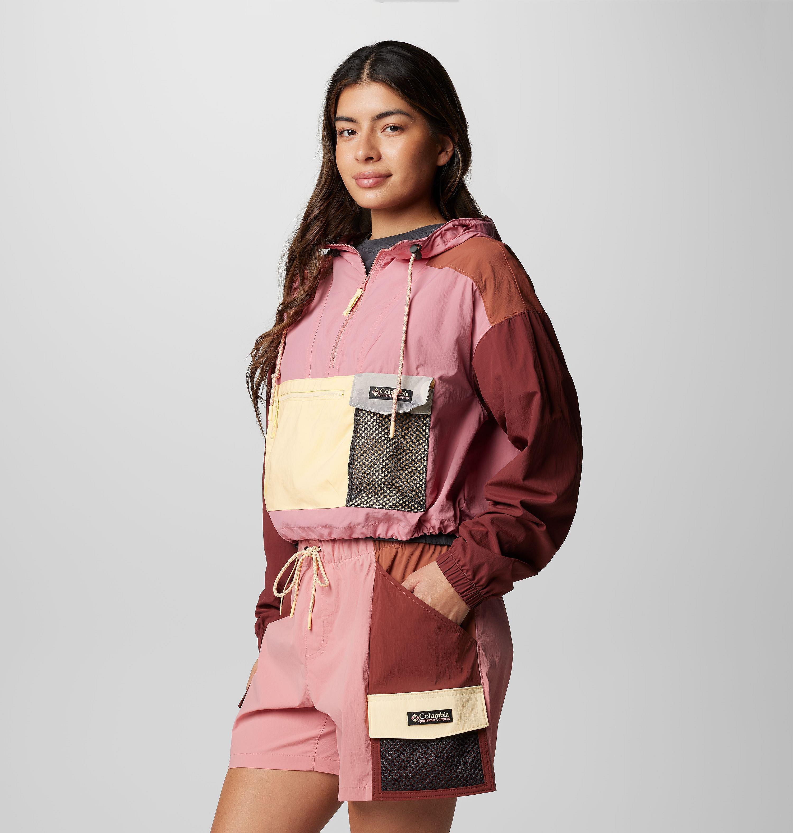 Women's Painted Peak Cropped Wind Jacket 4
