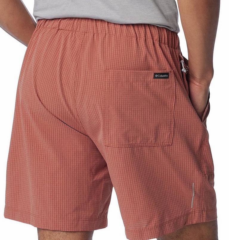 Men's Black Mesa Lightweight Shorts, Color: Auburn, image 5